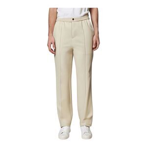 Mode of One Mens Tan Pintuck Solid Pocket Knit Trouser Pants XL Casual Coastal